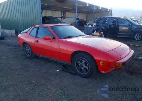 1988 Porsche 924 S z USA, uszkodzony, nr VIN WP0AA0922JN451523